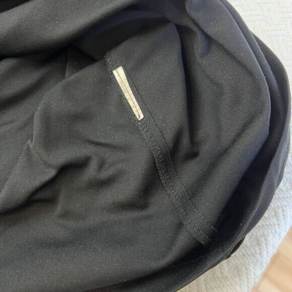 Vintage Joseph Ribkoff Women's Size Medium Black A Line Lined Mini Skirt Stretch - Picture 9 of 12